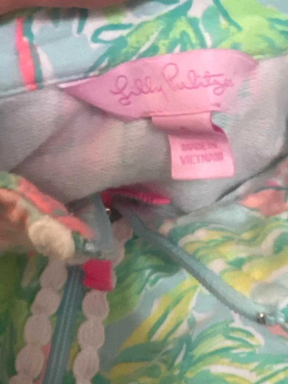 Lilly Pulitzer Girls Skipper Popover Sz S 4-5